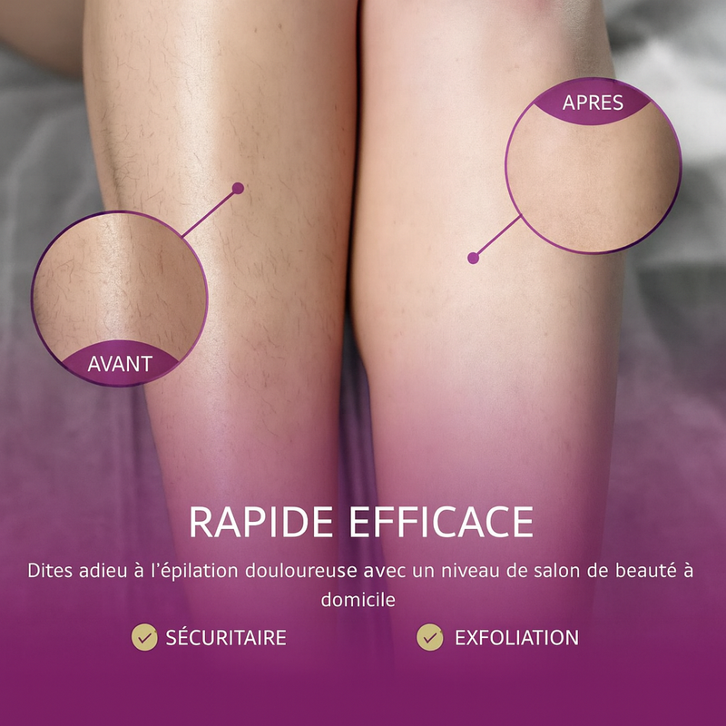 Épilateur Nano-Cristaux ✨ La Douceur Instantanée pour une Peau Parfaite
